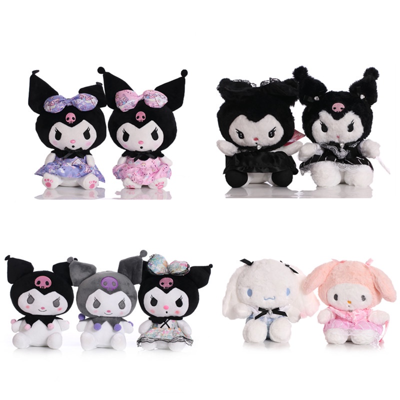 Mainan Boneka Plush Kuromi Princess Ragdoll Untuk Anak Perempuan