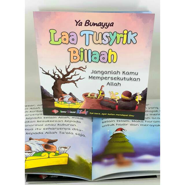 

Buku Anak Ya Bunayya Laa Tusyrik Billah Pustaka Ibnu Umar