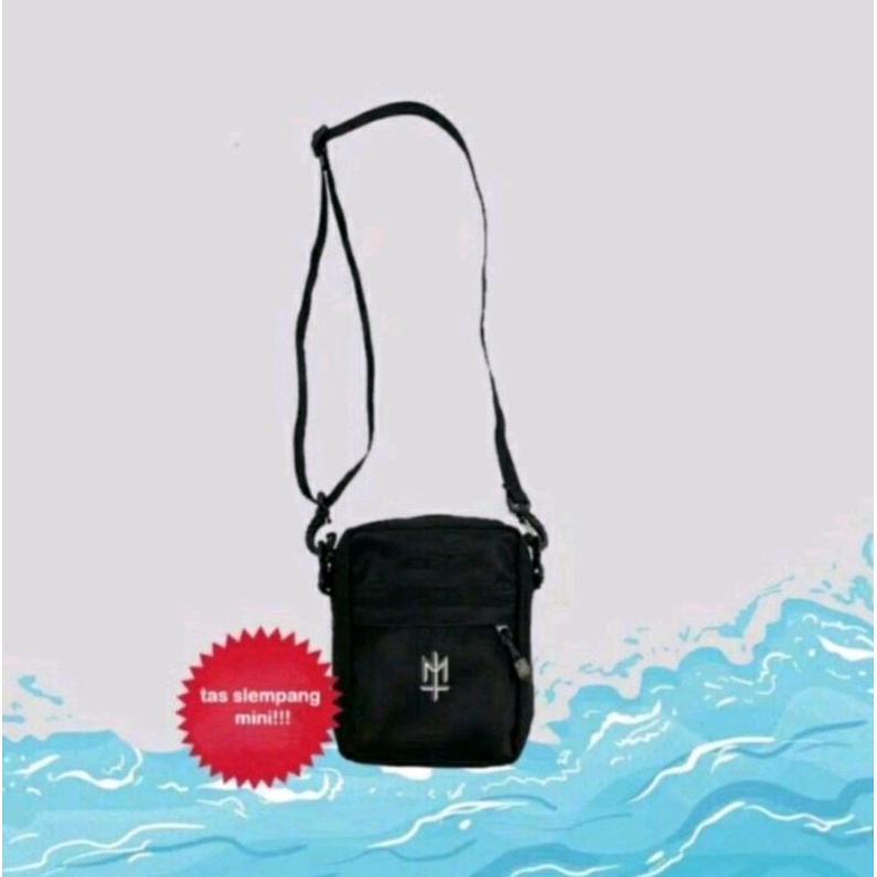 SLING BAG MATHERSON TAS SLEMPANG MATERNAL DISASTER BLACK