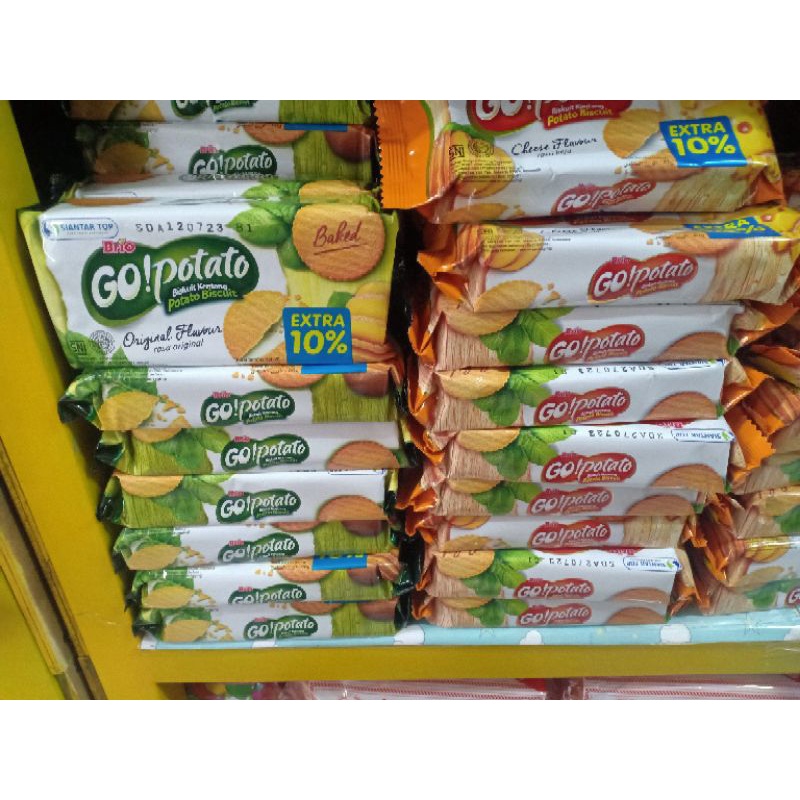 

Go Potato Pack 60gr extra Isi