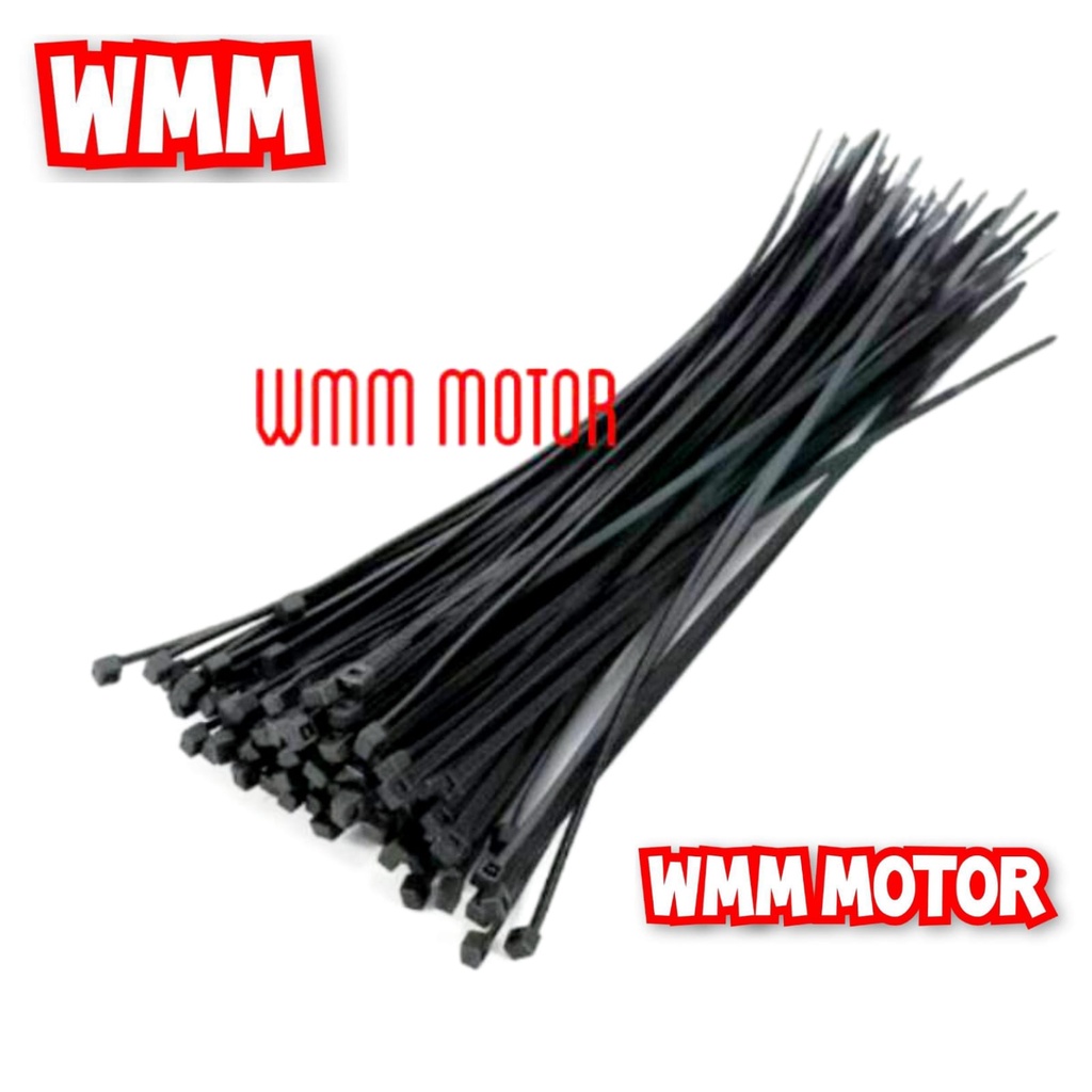 

tali teis tis sigma nylon uk 100 - 150 - 200 universal multi fungsi serbaguna import warna hitam