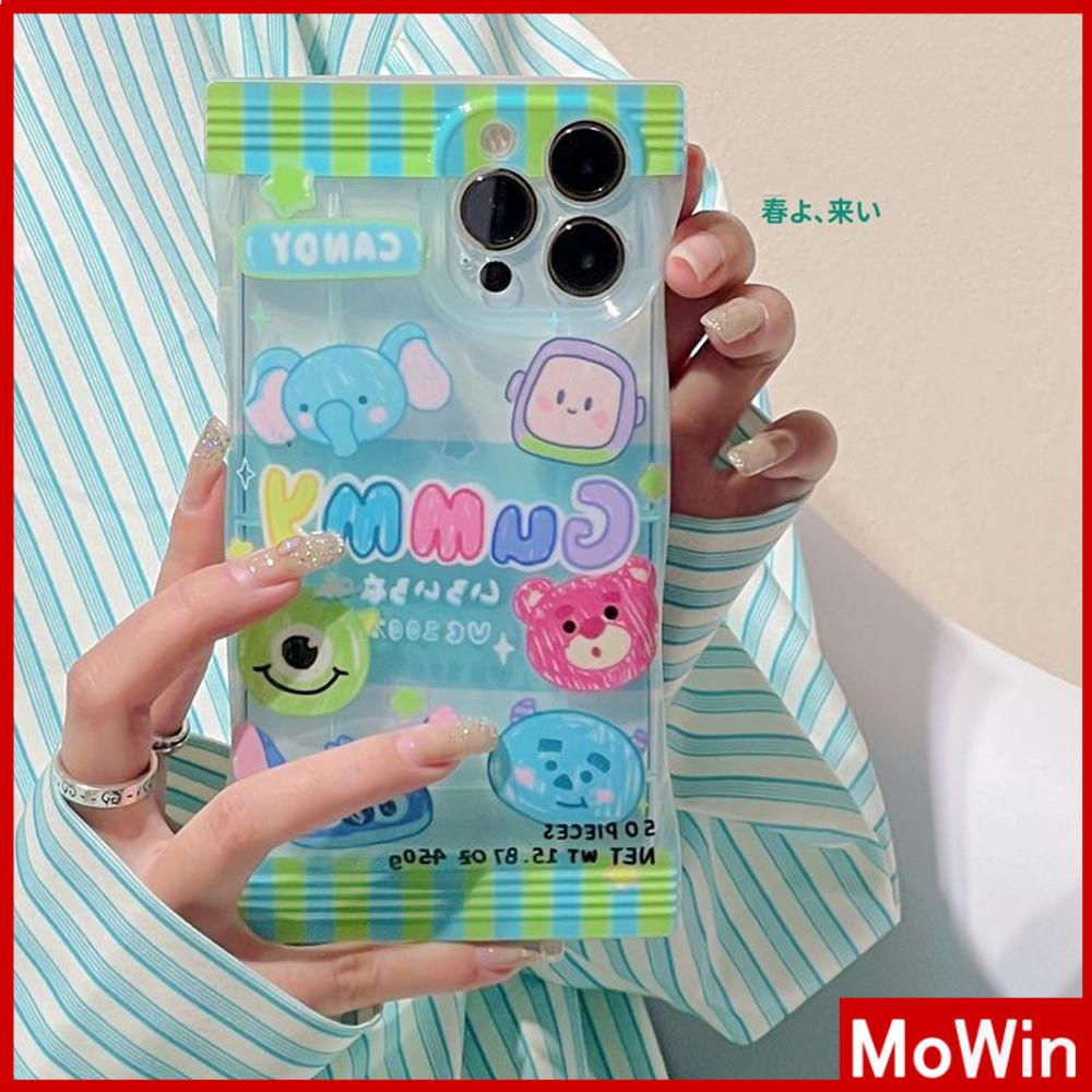 For iPhone 14 Pro Max iPhone Case Snack Bag TPU Soft Case Clear Case Airbag Shockproof Camera Cover Cartoon Cute Compatible For iPhone 13 Pro Max 12 Pro Max 11 7plus XR