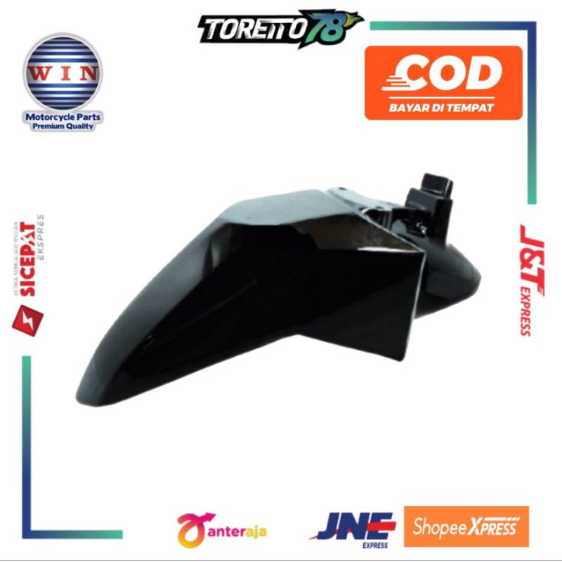 Slebor Depan Front Fender Spakboard Merk WIN Depan Honda Beat Fi 2012 Up