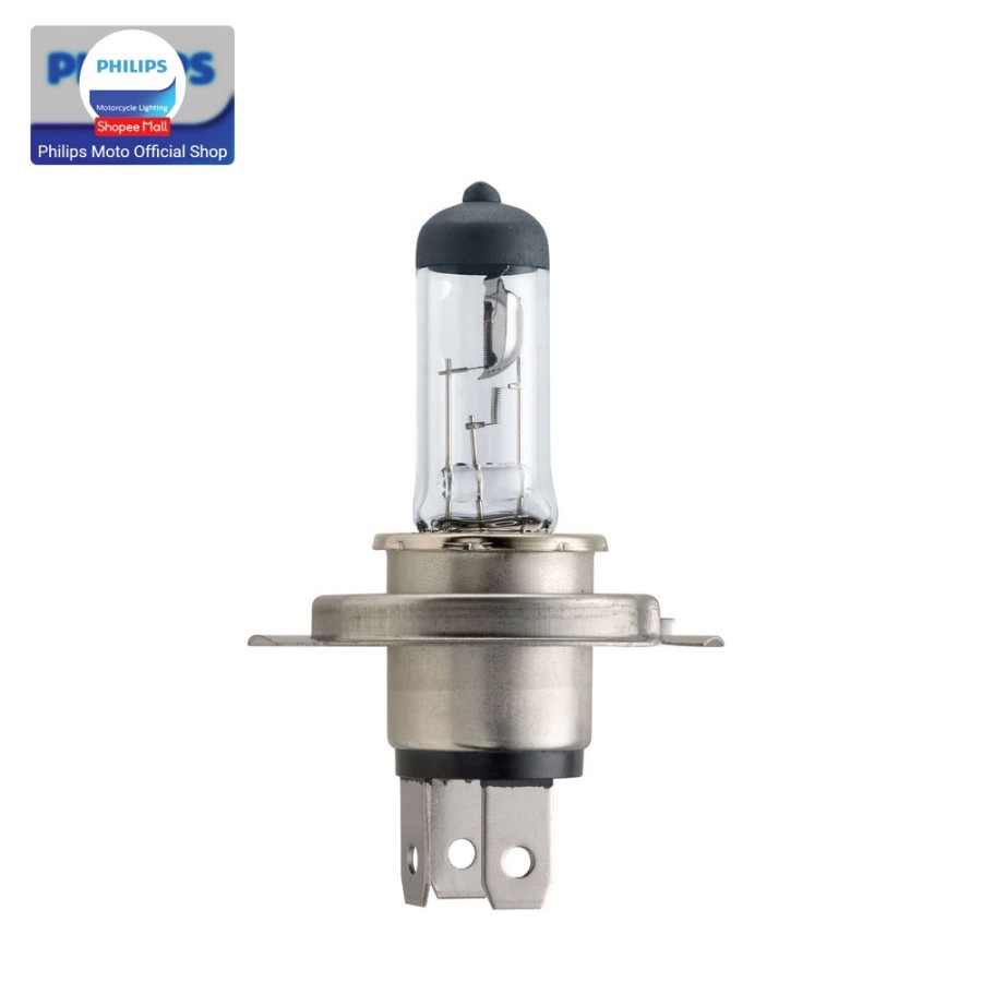 BOHLAM LAMPU DEPAN  HALOGEN PHILIPS HS1 H4 12V 35/35W P43t-38 ORIGINAL