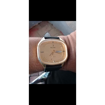 jam tangan arloji automatic Bulova original swiss made mulus