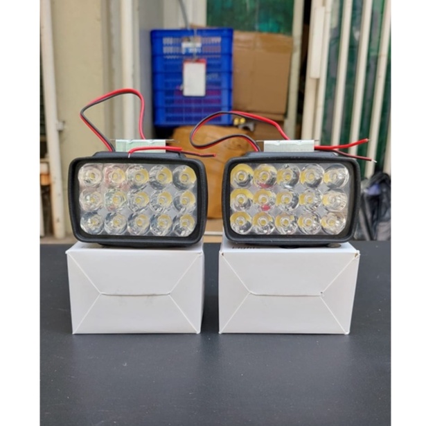 Lampu LED Motor 15 Titik Mata Lampu Tembak Sorot