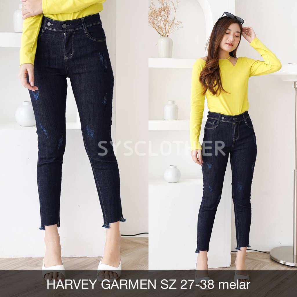 CELANA JEANS WANITA HARVEY GARMEN