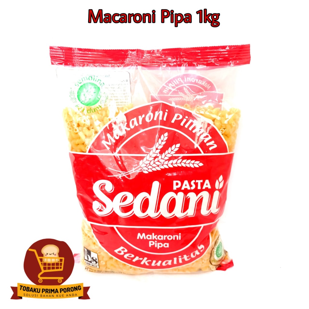 

SEDANI - MACARONI PIPA - 1 KG - PASTA SIAP GORENG