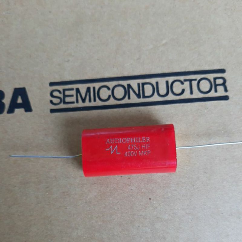 AUDIO PHILER MKP 4,7UF 400V 475J 400V STS MERAH