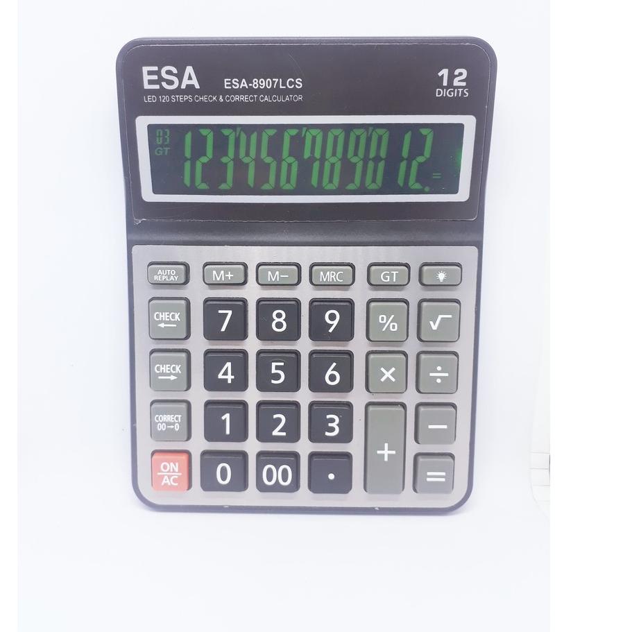 

GRATIS ONGKIR✅kalkulator led esa 8907|KD4