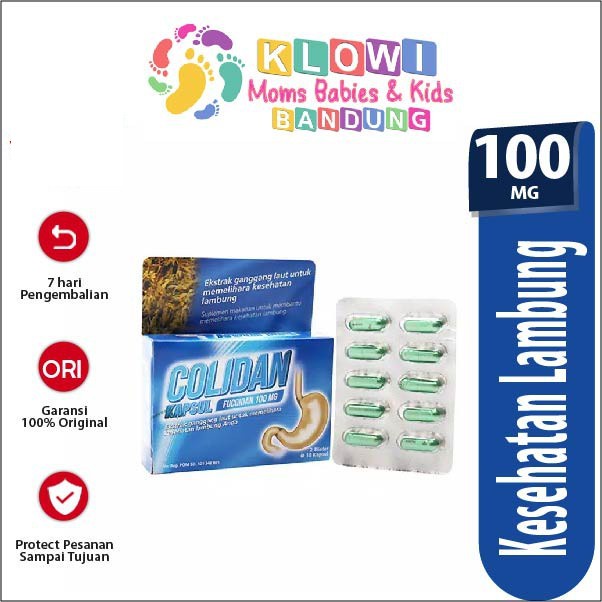 

Colidan Fucoidan 100 mg 1 Blister 10 Kapsul / Baru