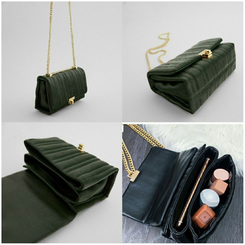 TAS IMPORT WANITA TALI RANTAI SLING BAG/SHOULDER BAG 375 DAILY FASHION TREND