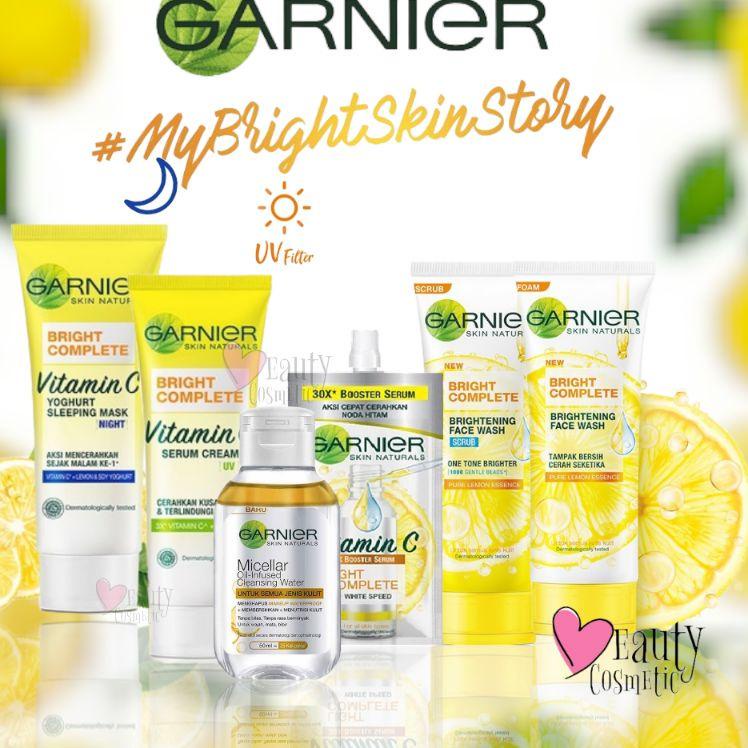 Terlaris--[PROMO] Garnier Paket Travel Lengkap || Garnier Bright Complete