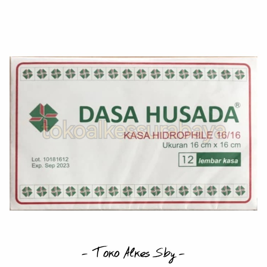 DASA HUSADA - KASA 16 X 16 KASA HIDROFIL KASA KOTAK