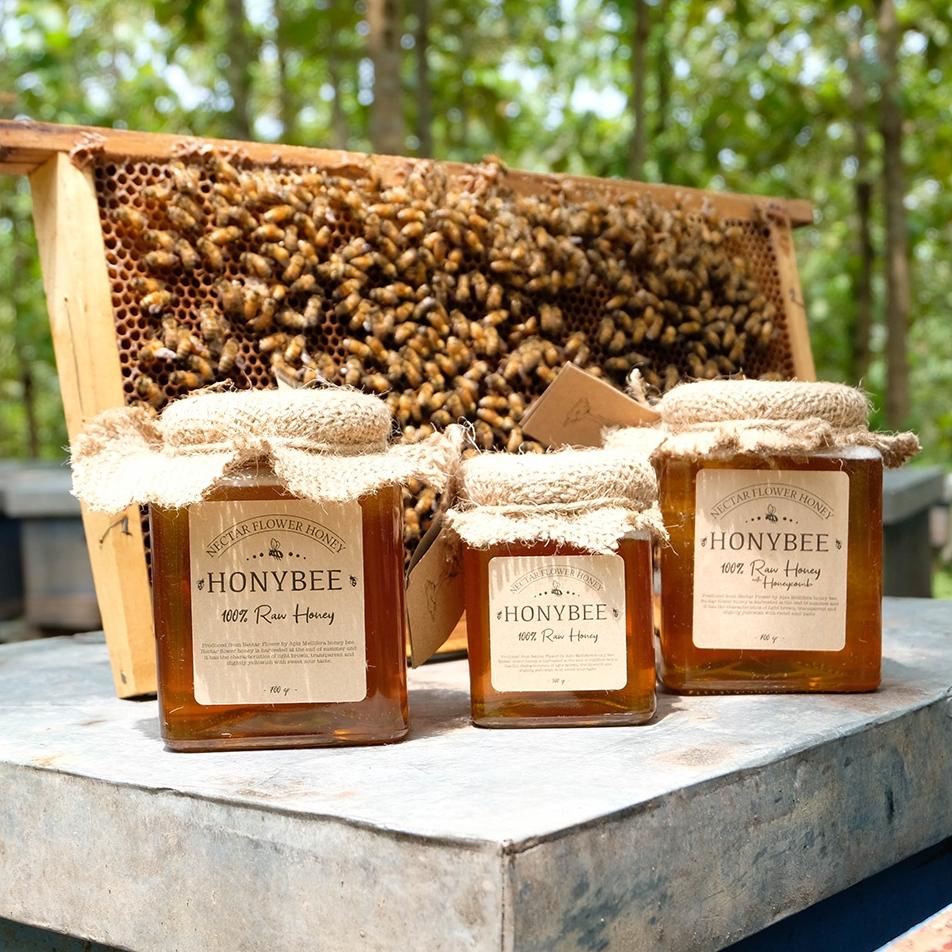 

Bisa COD Madu Murni 700gr Raw Honey - Honybee !!!