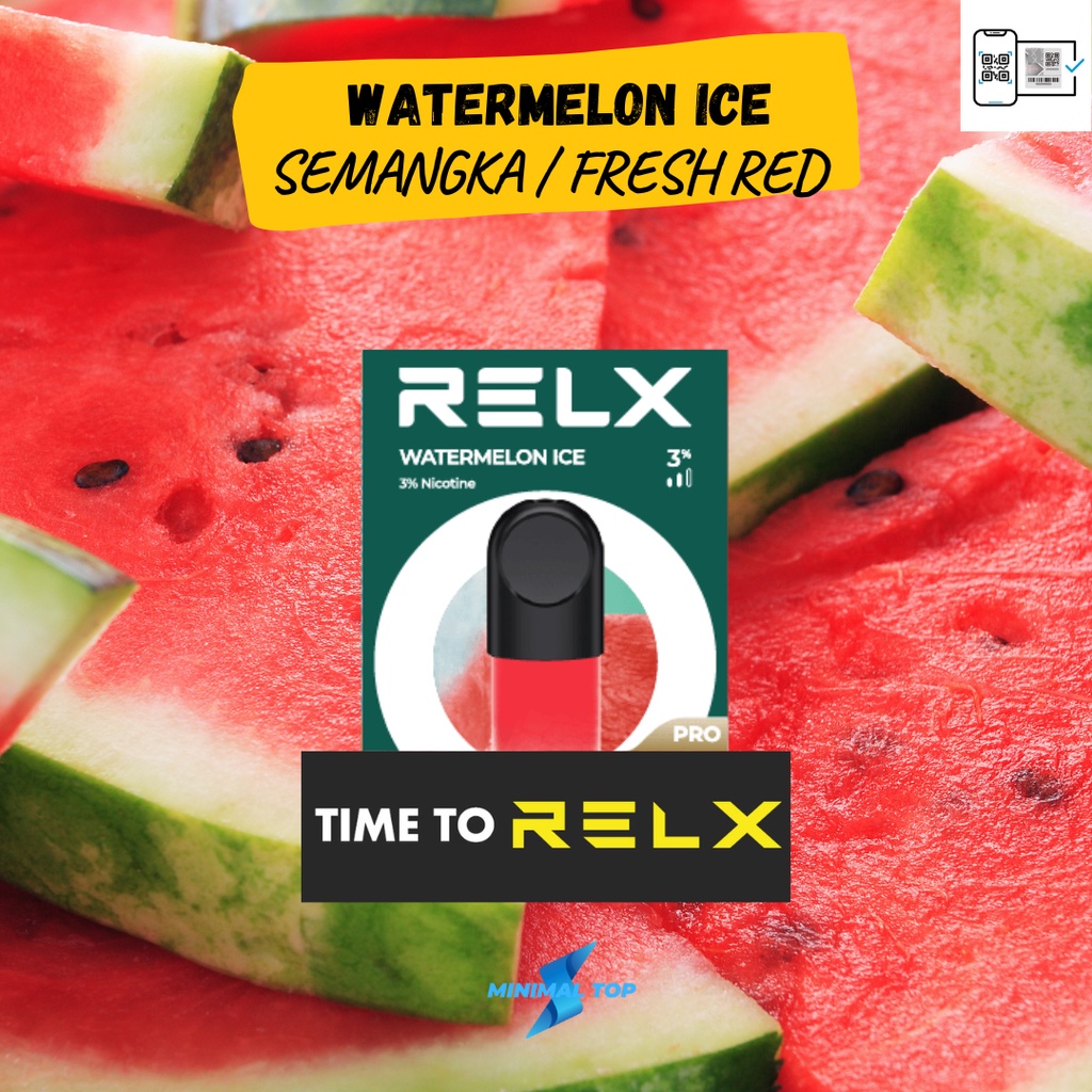 Relx Infinity Essential Pod Pro - Watermelon Ice / Fresh Red Original