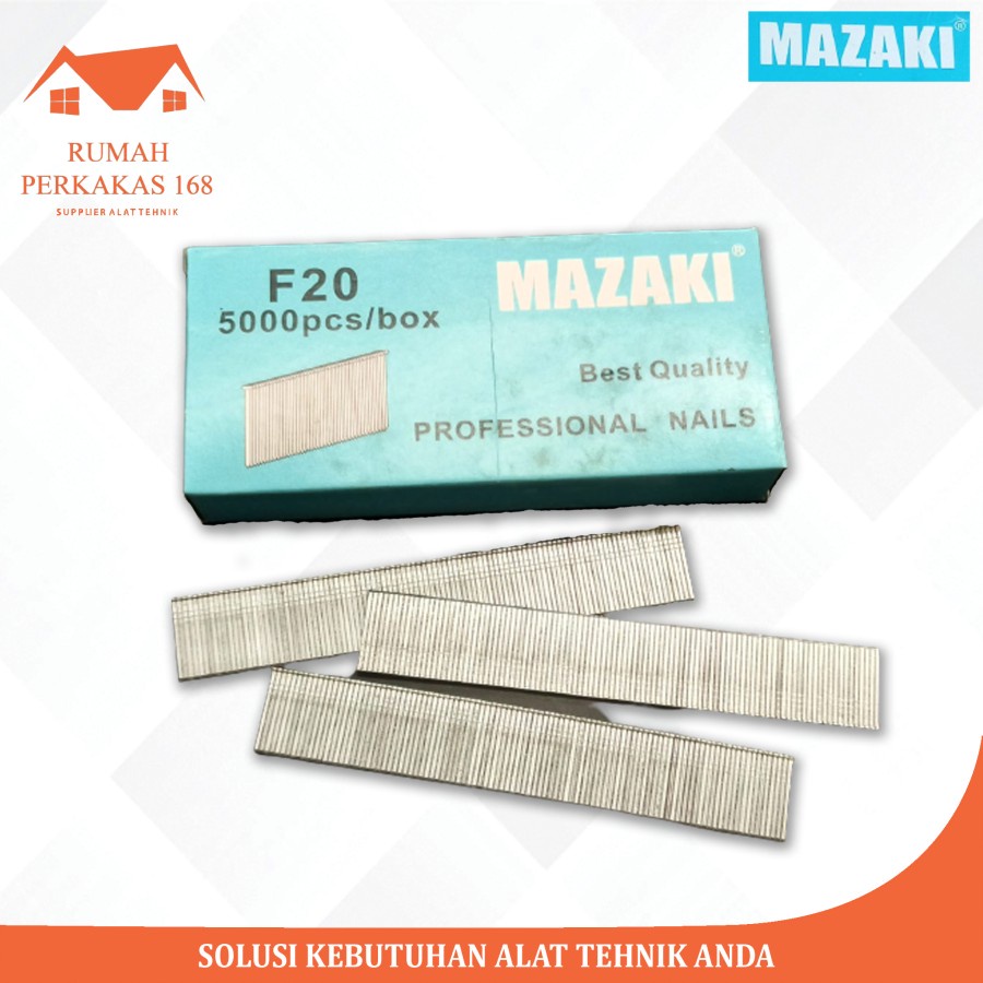 

Isi Paku Tembak Angin Staples Nails F Mazaki paku staples i F20 F 20