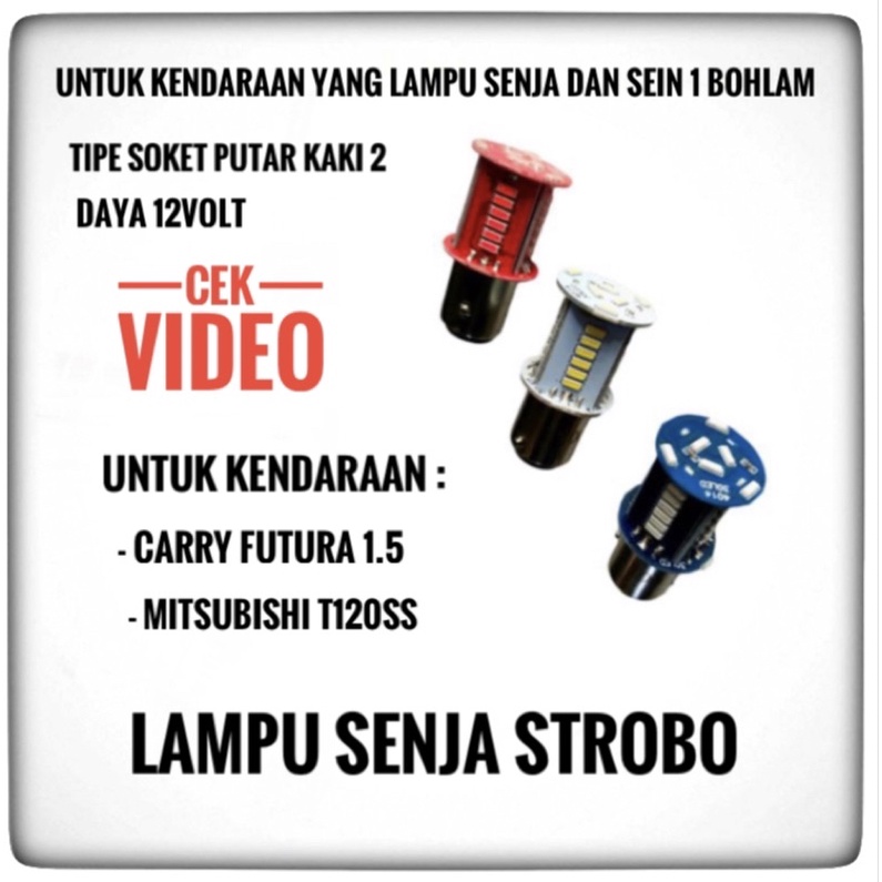 12VOLT - SENJA KEDIP CARRY FUTURA T120SS SEIN KEDIP CEPAT