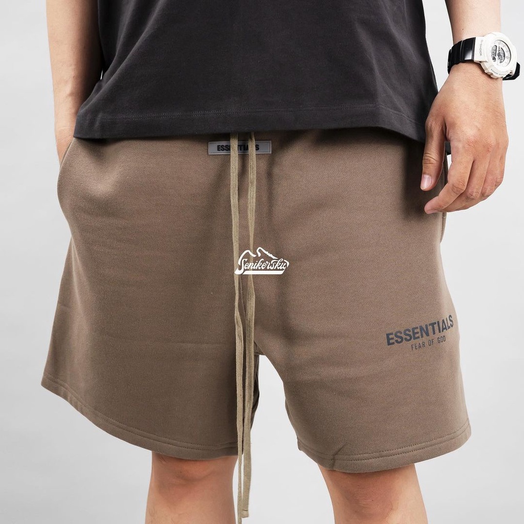 Essentials FOG Sweat Shorts Taupe