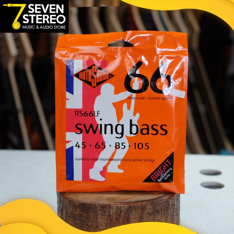 Rotosound RS66LF Swing Bass 66 Custom 45-105 Senar Bass Original