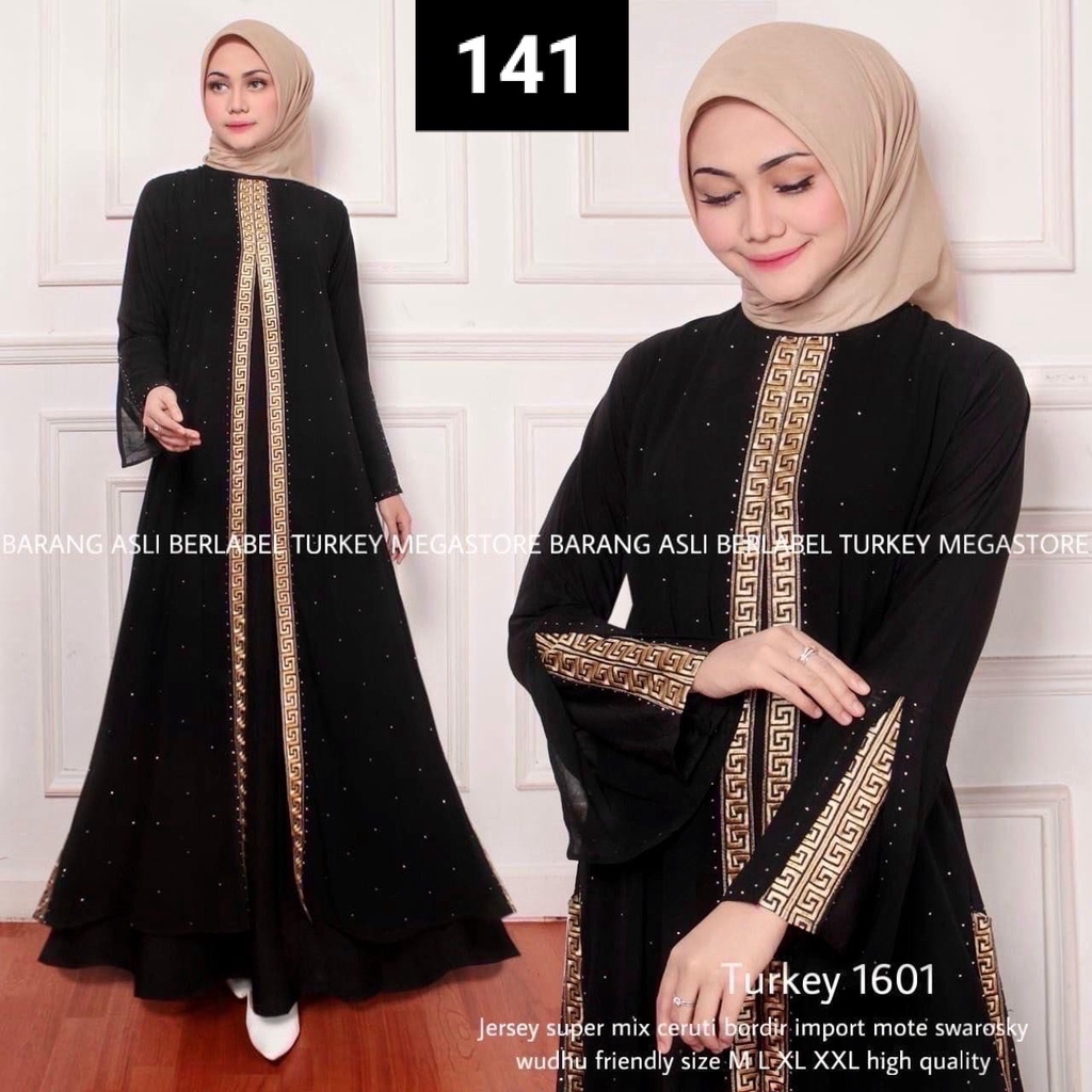 Abaya turkey premium terbaru 177