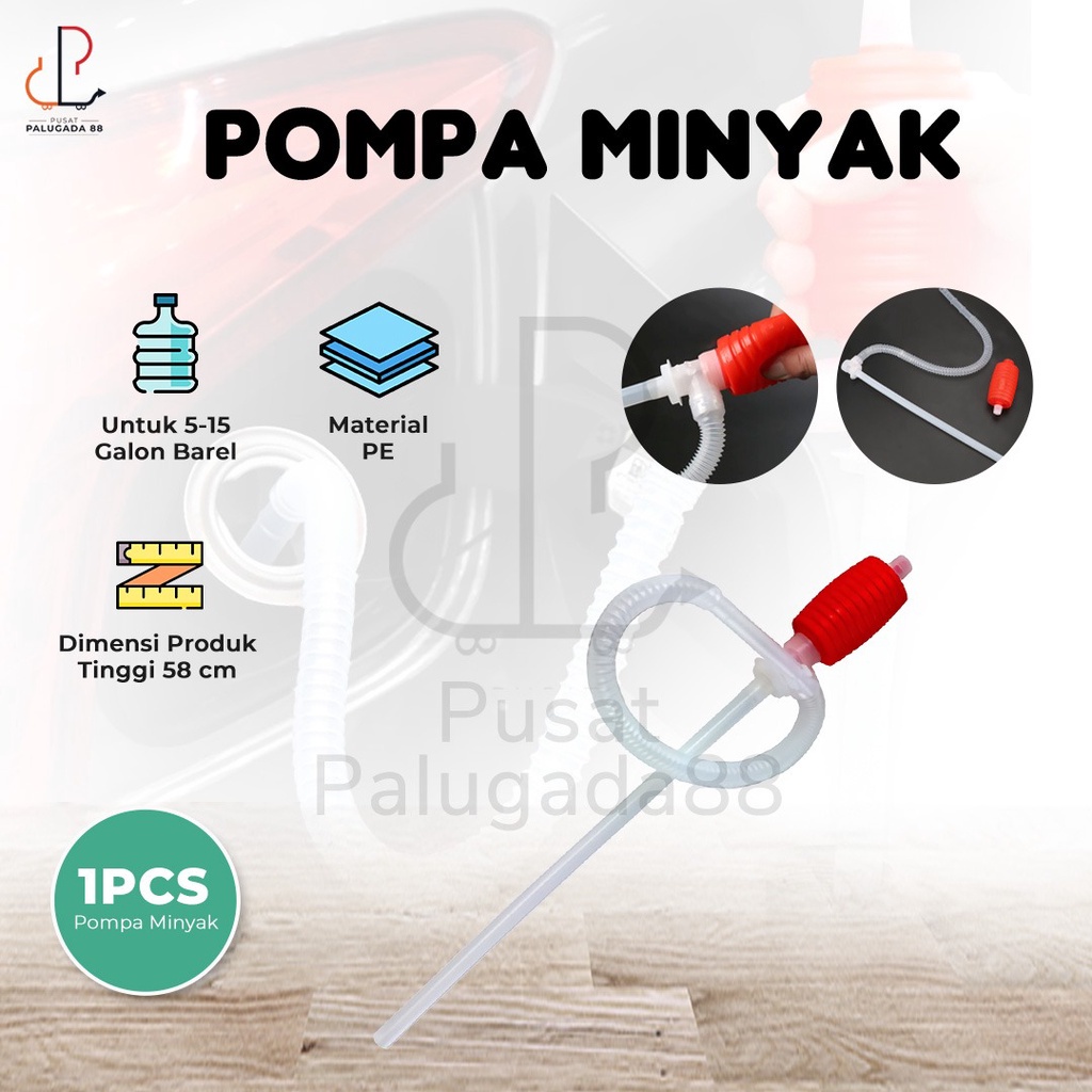 Pompa Minyak atau Hand Pump E061 Tangan Manual Drum Galon Gentong Air