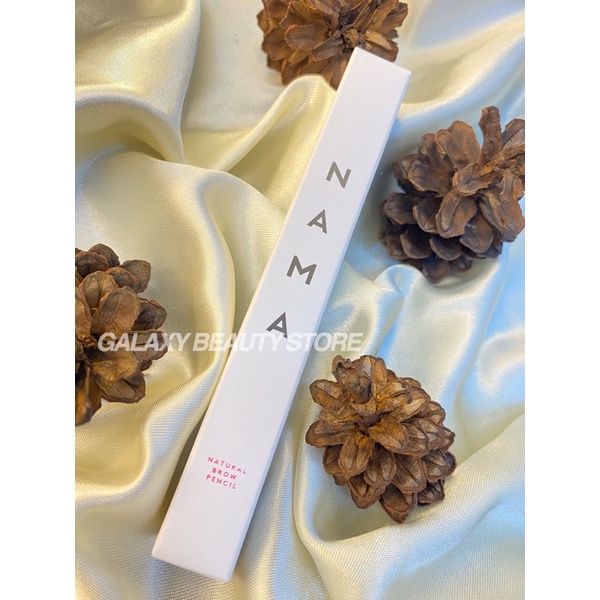 NAMA NATURAL BROW PENCIL NATURAL GREY /  DARK BROWN / DEEP BROWN / PENSIL ALIS BY NAMA BEAUTY