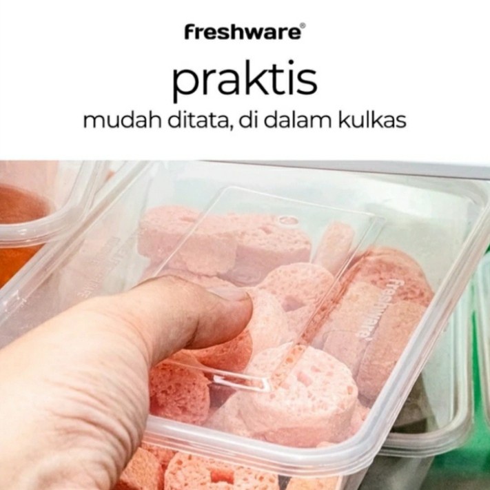 Thinwall Freshware 650 ML Kotak Makan Plastik Lunch Box