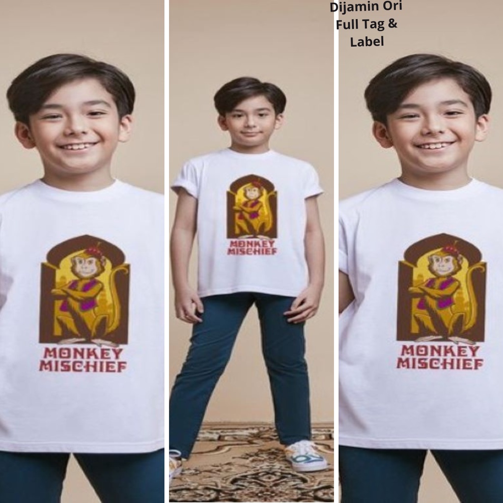 Kaos Anak Disney Monkey Mischief Original