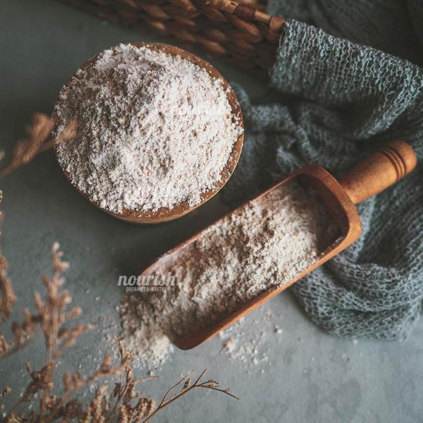 

10.10 Fasion sale Rye Flour / Tepung Gandum Hitam Utuh 500 gr !