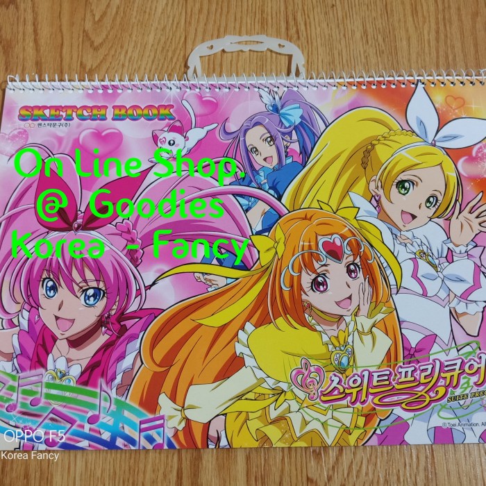 

Mudah Sketch Book Buku Gambar Spiral Suite Precure Ori Korea Ready Stock Murah