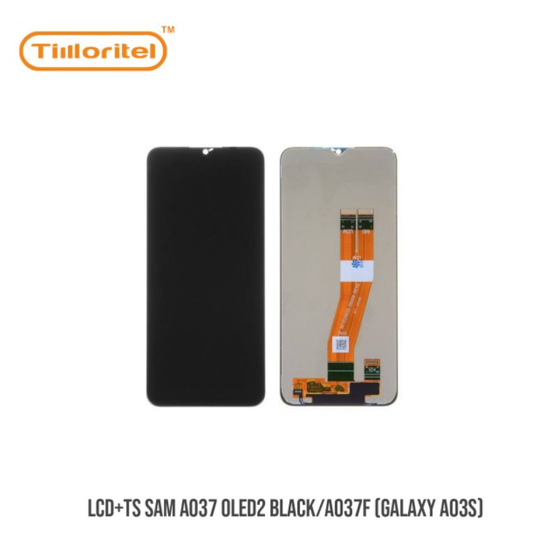 LCD+TS Kompatible untuk SAM A037/A025/A035/A037F (GALAXY A03S/A02S/A03) BLACK INCELL