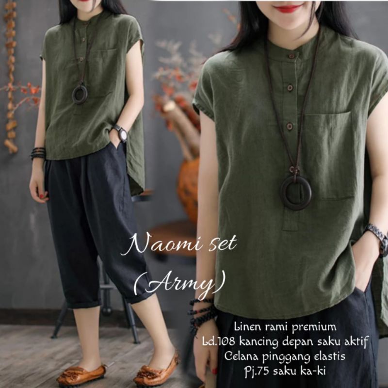 NAOMI SETELAN BAJU WANITA TERBARU