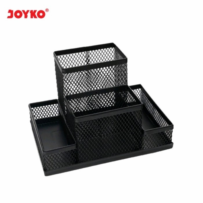 

Stationery Desk Set Pen Holder Tempat Alat Tulis Jaring Jala Joyko Ds-19