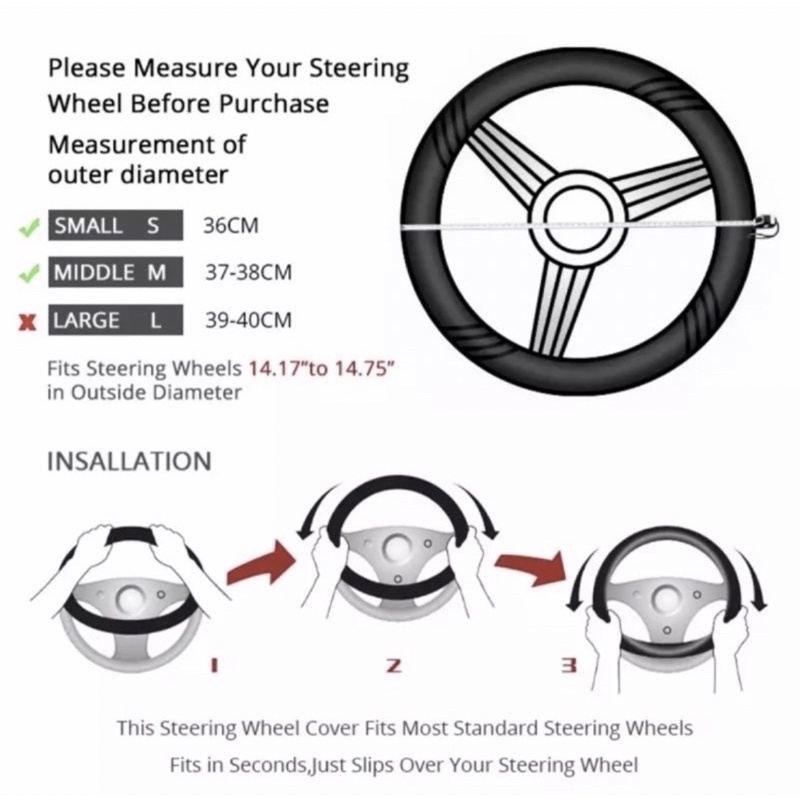 Sarung Stir Avanza - Veloz - Calya - Ayla - Agya - Brio / Xpander - Ertiga - Mobilio - Rush - Terios - Raize bahan ZEUS - Karbon - Universa