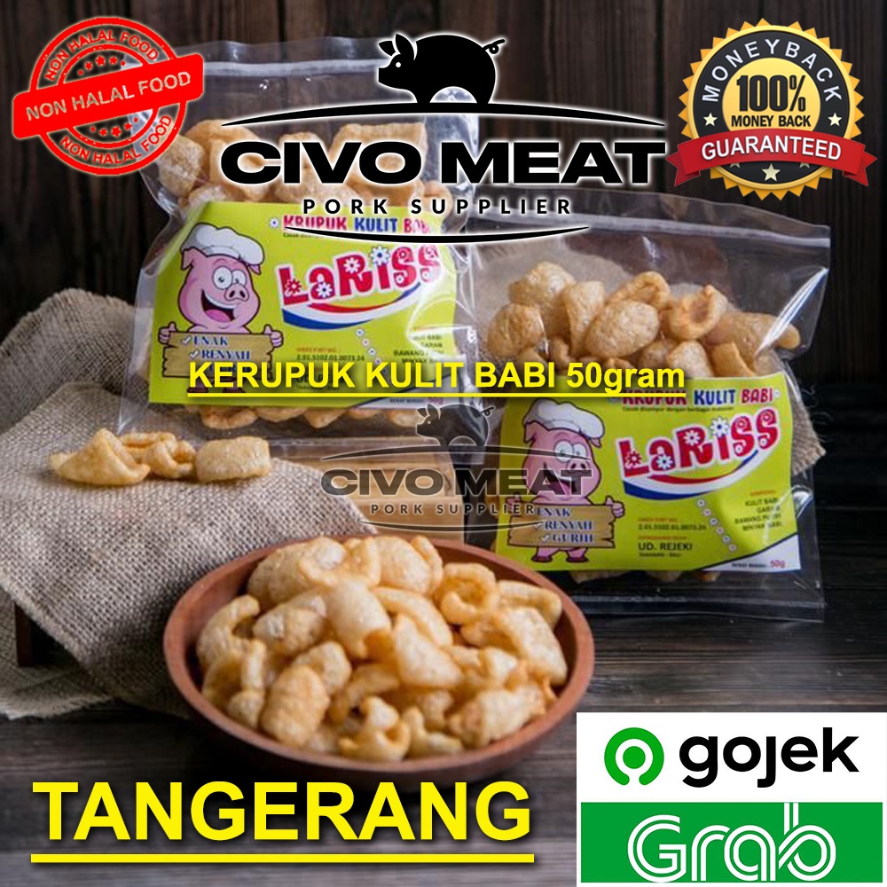 Kerupuk Kulit Babi Bali 50 gram