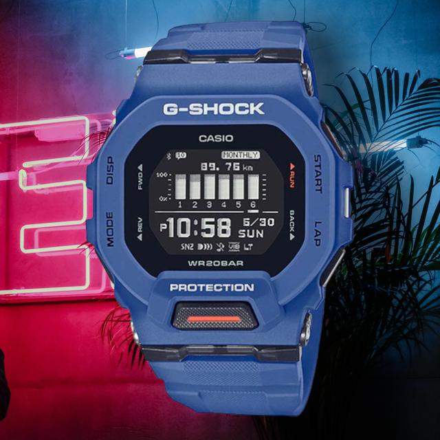 PRODUK TERLARIS !!! G Shock GBD-200 Jam tangan digital pria &amp; anak anak anti air sporty led smartwatch