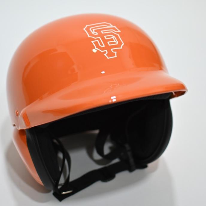 Belllissimo Baseball Motorcycle Half Face Helmet - San Francisco Indahcare4