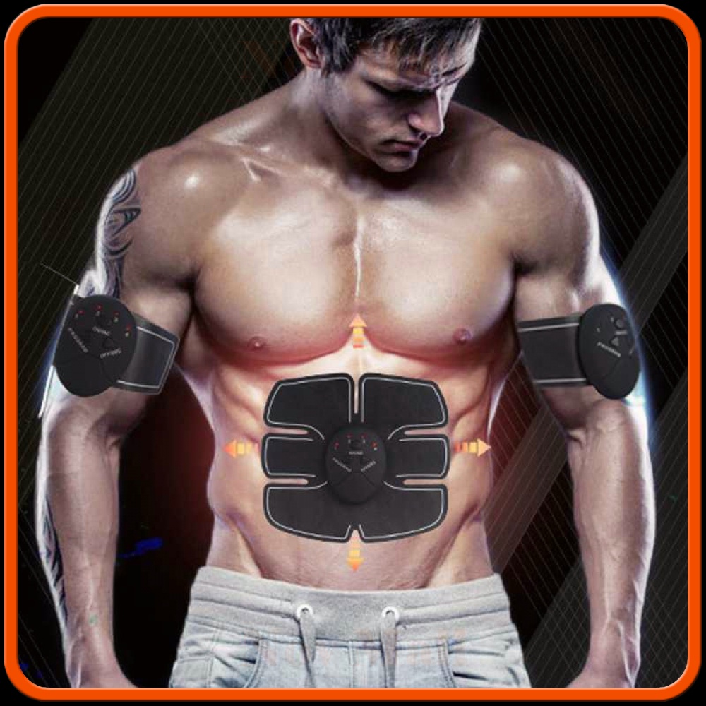 Alat Stimulator Terapi EMS Otot Six Pack ABS Abdominal Muscle MU422