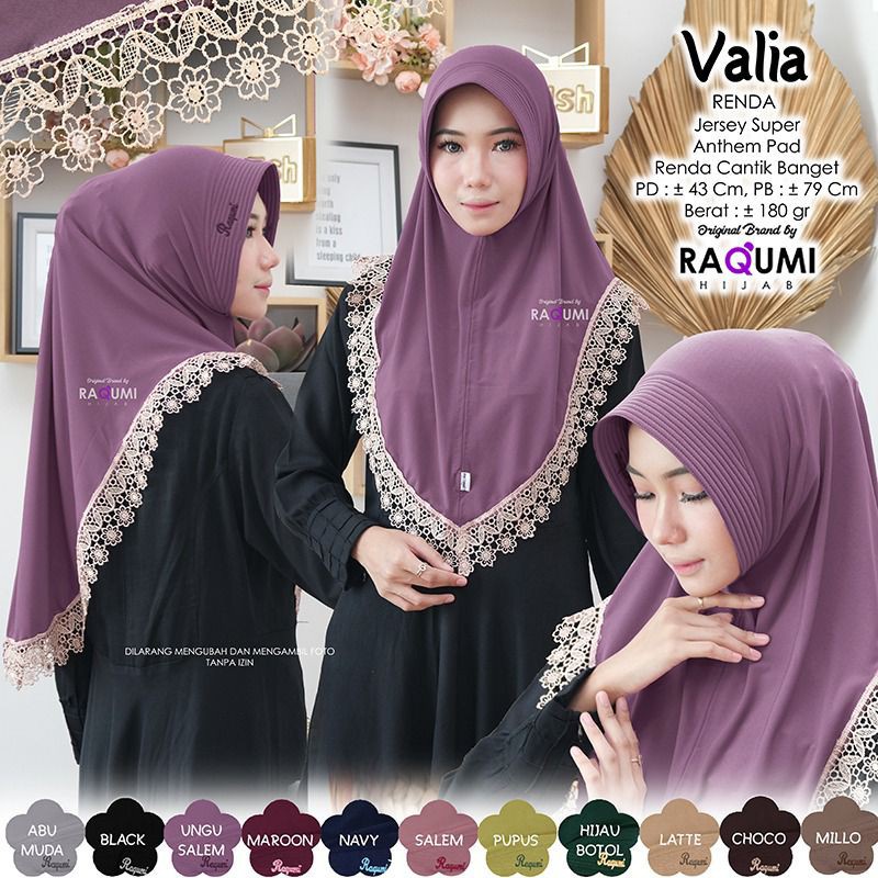 HIJAB INSTANT VALIA ORI AHFILL FARRAH ARJUNA HIJAB