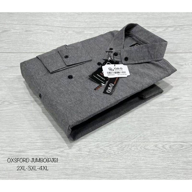 KEMEJA POLOS JUMBO SIZE