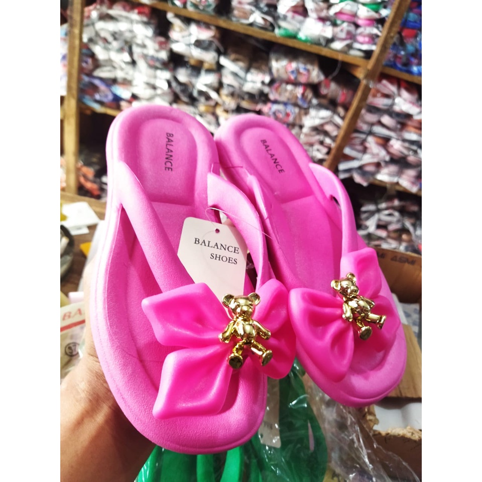 Sandal Jepit perempuan dewasa Karet Jelly Import Balance 8001-A2 (36-40) Sandal jepit wanita Anti Slip terlaris