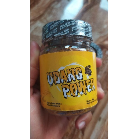 PAKAN PROGESS!!! UDANG POWER SPESIAL RACIKAN ALAMI 30gr JOS BUAT CANNAA