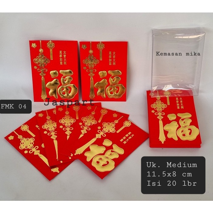 

Berkualitas [Free Mika]Angpao / Amplop Imlek Shio Kelinci 2023 Uk Medium - Fmk04 Trendi