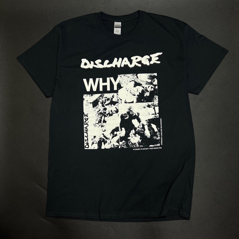 Kaos Discharge Official - Why? (Back Print)
