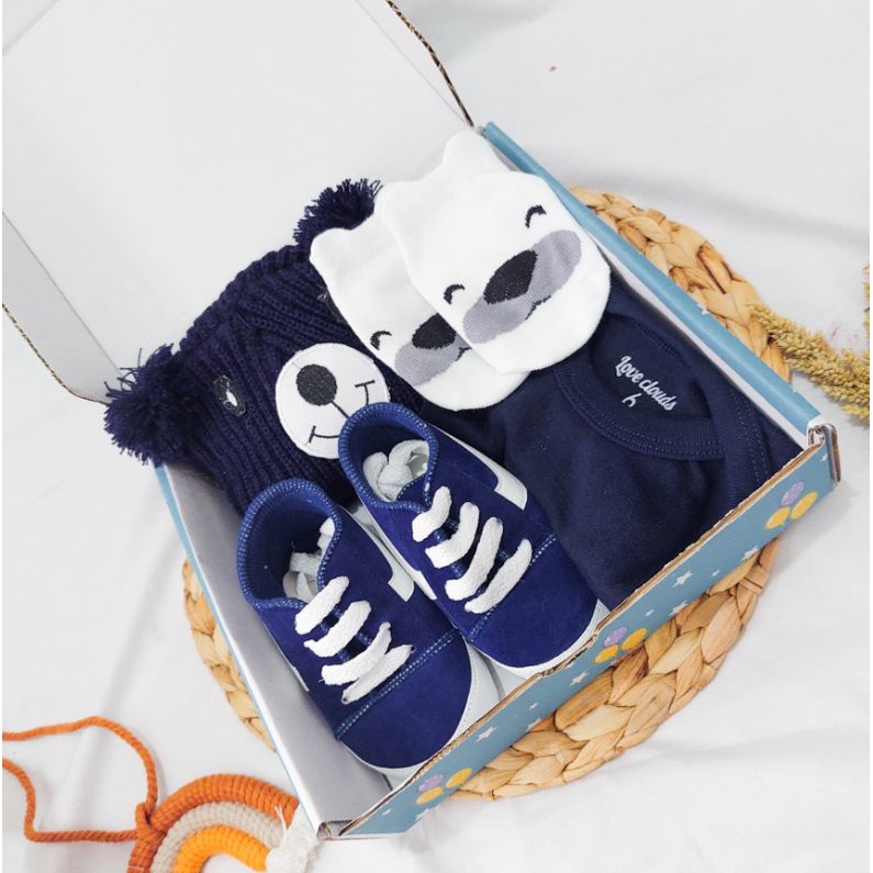 Hampers Bayi / Kado Bayi / hampers bayi perempuan / hampers bayi laki laki / Hampers Baby-Cunny Navy