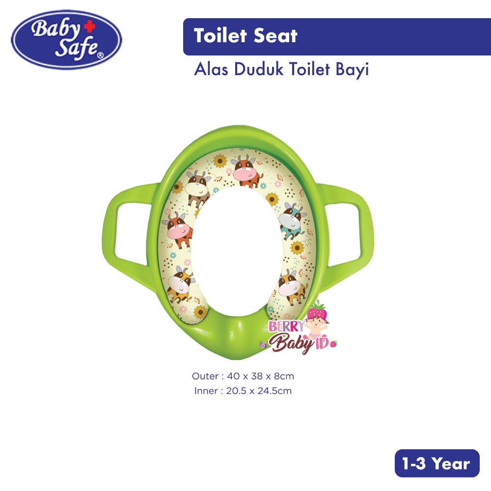 Baby Safe Potty Seat Toilet Trainer Alas Duduk Kloset Bayi Balita Berry Mart