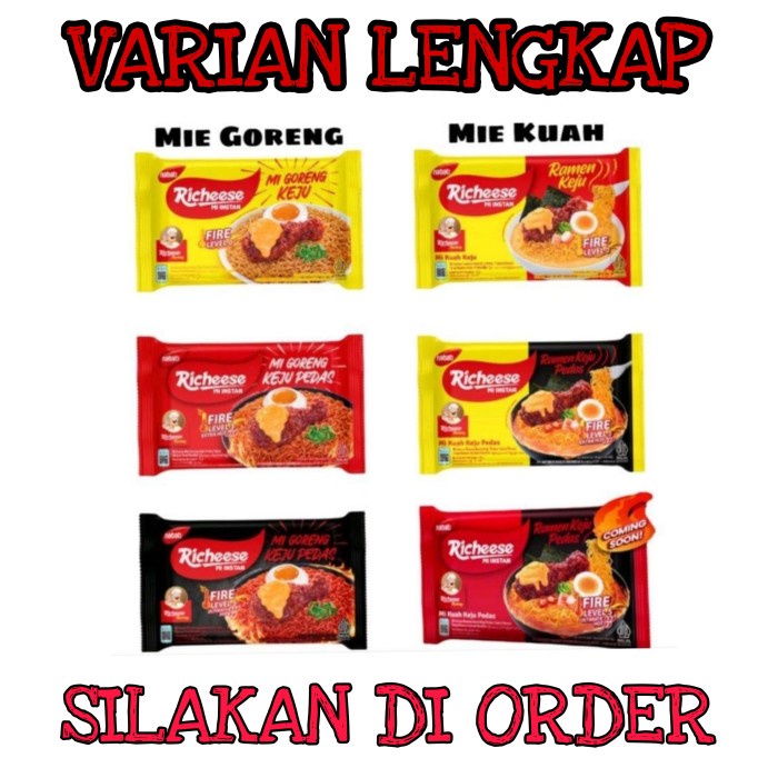 

NEW Mie goreng keju richeese level 0 - 3 / mie goreng richeese - RAMEN LV 5