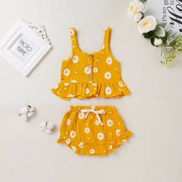 BEFAST - ZTL OOTD Setelan Anak LUNA / SETELAN ANAK DOMIVI / Oneset Anak Motif Bunga-Bunga / Terlaris / Oneset Anak Balita Lucu / Pakaian Anak Perempuan / Setelan Baju Tidur Anak / Fashion Anak Ke Pantai