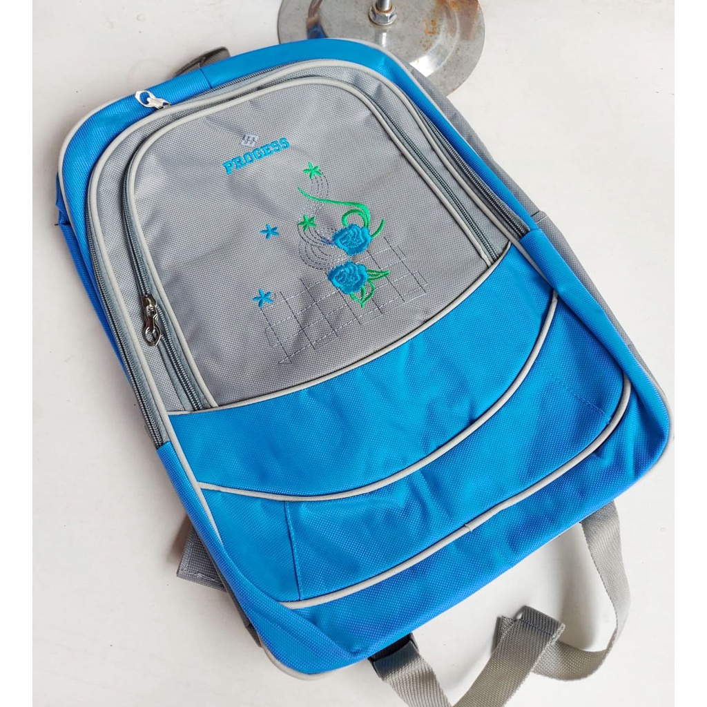 Tas Sekolah Anak SD-SMP Free Cover Hujan Tas Ransel Anak Perempuan